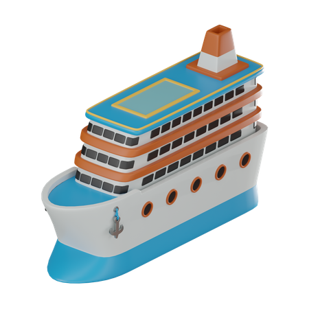 Crucero  3D Icon