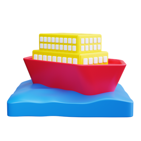 Crucero  3D Icon