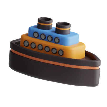 Crucero  3D Icon