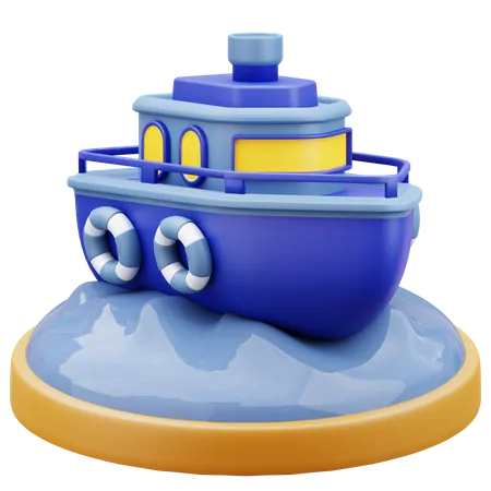 Crucero  3D Icon