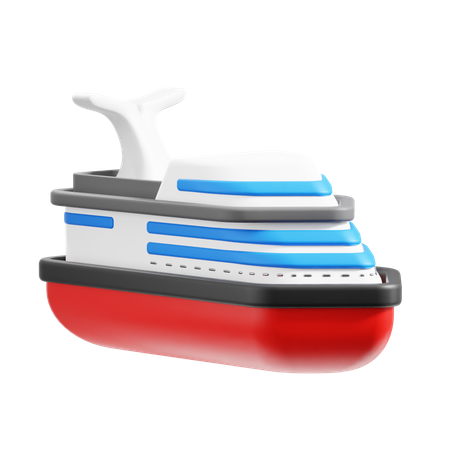 Cruise  3D Icon