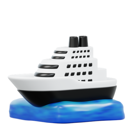 Cruise  3D Icon
