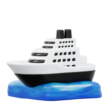 Cruise  3D Icon
