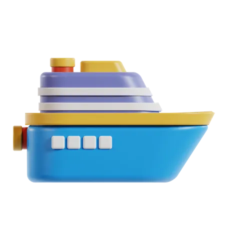 Cruise  3D Icon