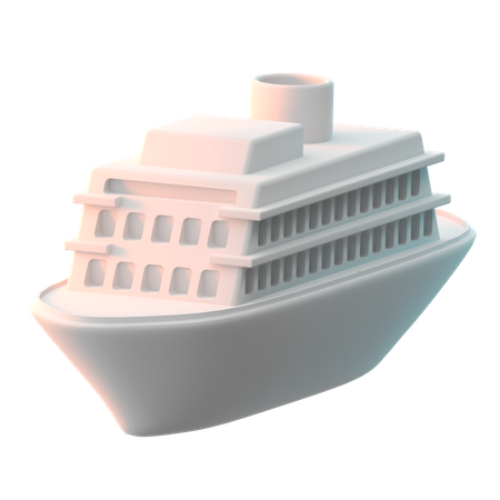 Cruise  3D Icon