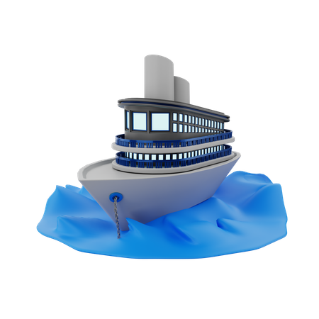 Cruise Journey  3D Icon