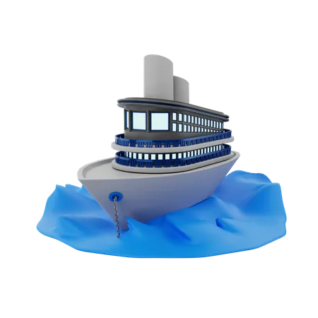 Cruise Journey  3D Icon