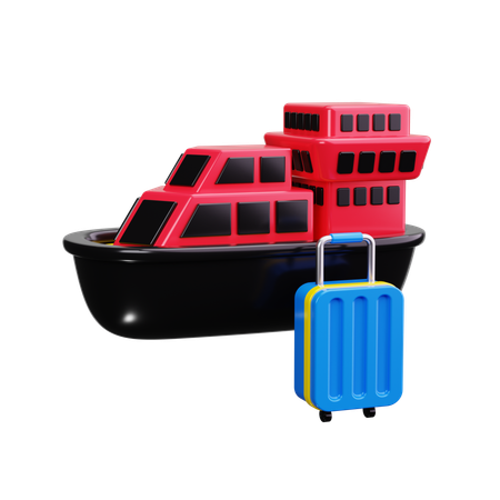 Cruise Journey  3D Icon