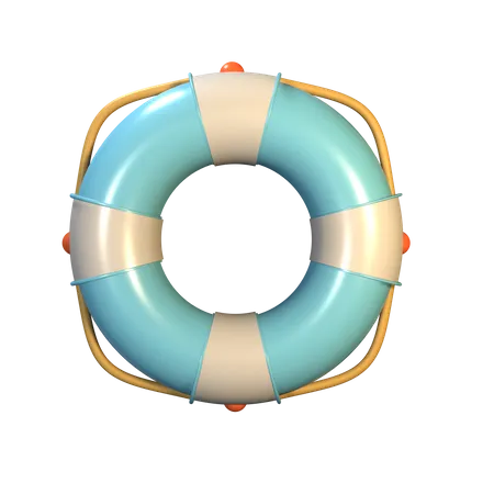 Cruise Lifebuoy  3D Icon