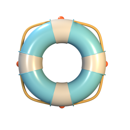 Cruise Lifebuoy  3D Icon