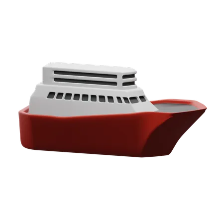 Cruise Ship Download This Item Now 3D Icon