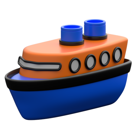 Cruise Ship  3D Icon