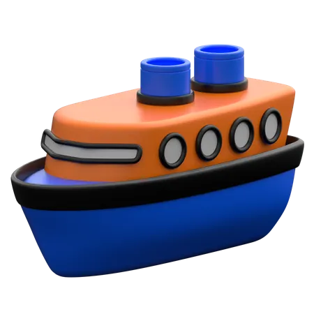 Cruise Ship  3D Icon