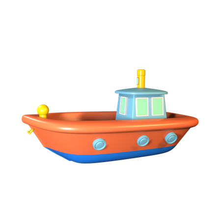 Cruise Ship  3D Icon