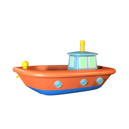 Cruise Ship  3D Icon