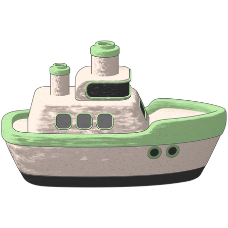 Cruise Ship  3D Icon