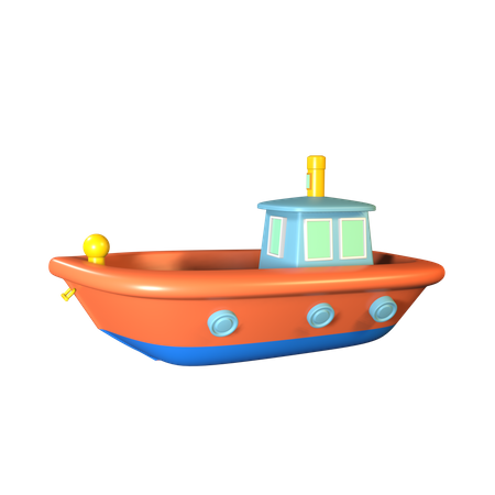 Cruise Ship  3D Icon