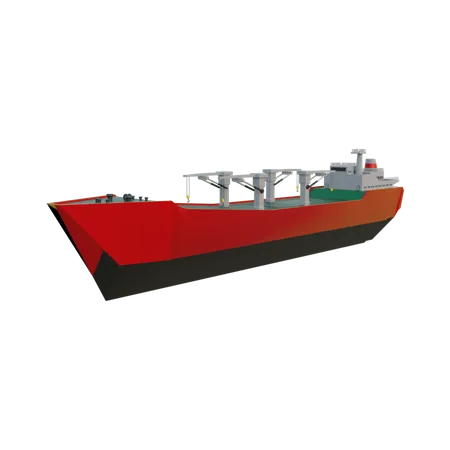 Cruise Ship 3D Illustration