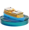 Cruise Ship in Water