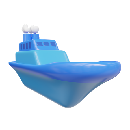 Cruiseship  3D Icon