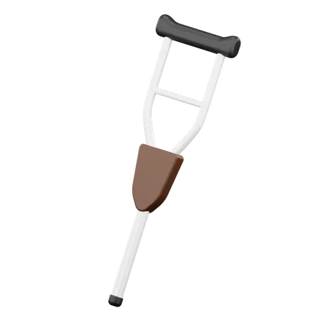 Crutch 3 D Icon Illustration 3D Icon