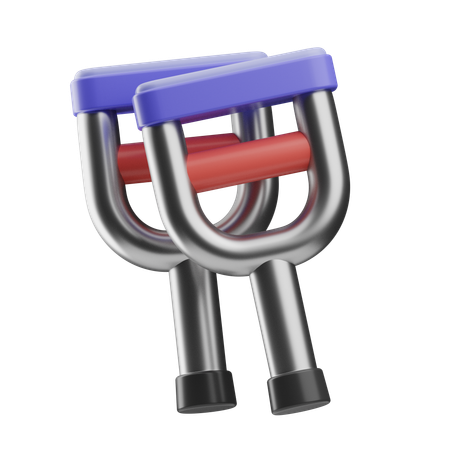 Crutch  3D Icon