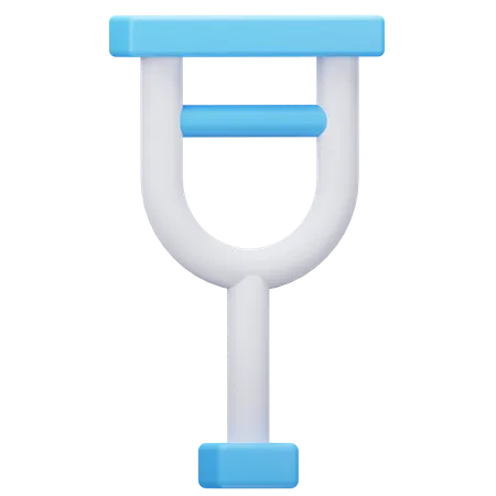 Crutch  3D Icon