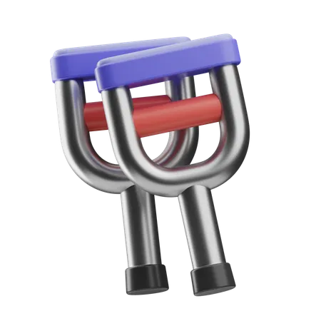Crutch  3D Icon