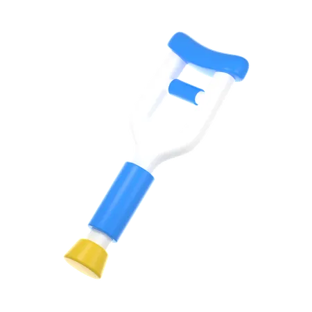 Crutch  3D Icon