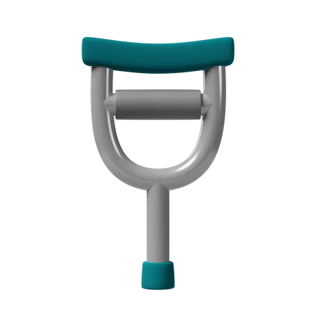 Crutch  3D Icon