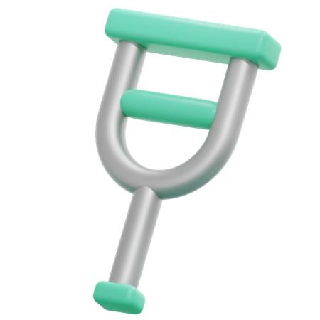 Crutch  3D Icon