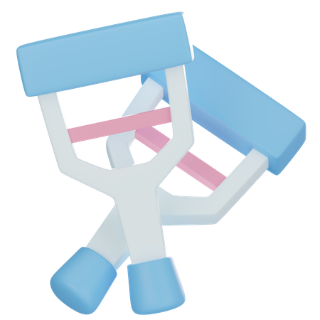 Crutch  3D Icon