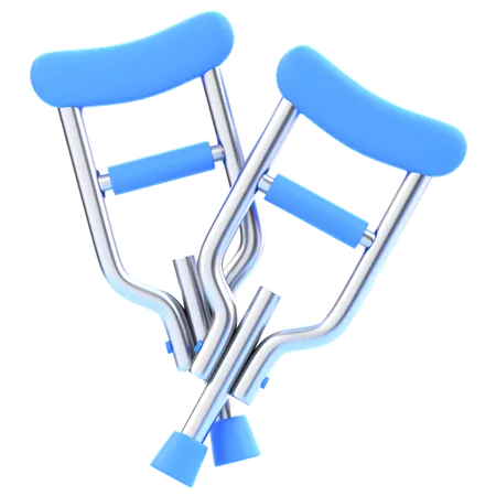 Crutch  3D Icon