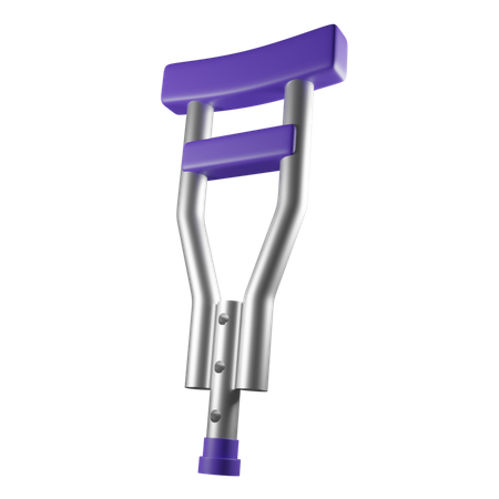 Crutch  3D Icon