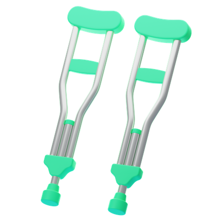 CRUTCHES  3D Icon