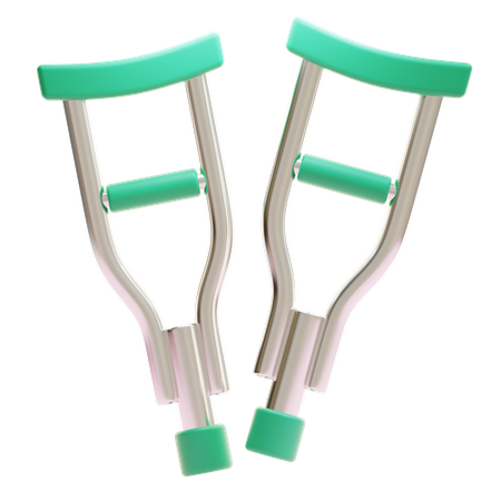 CRUTCHES  3D Icon