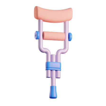 Crutches  3D Icon