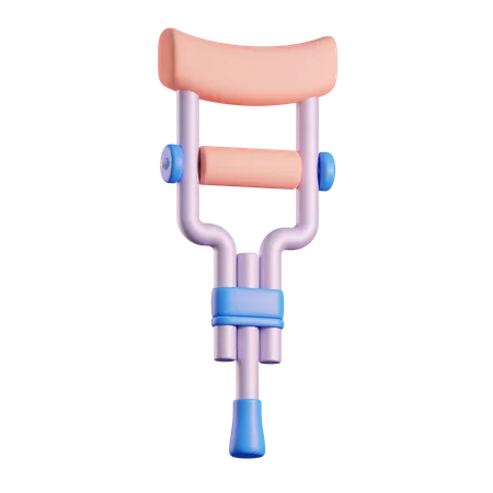 Crutches  3D Icon