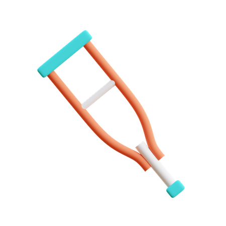 Crutches  3D Icon