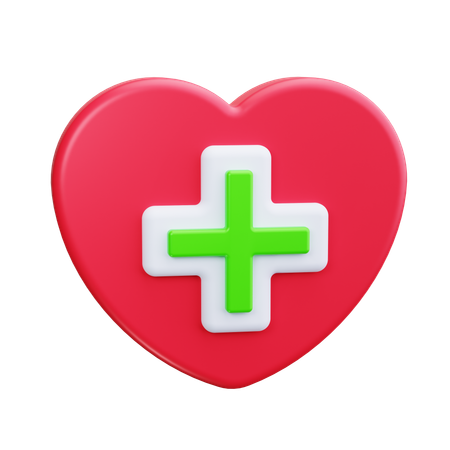 Cruz medica  3D Icon