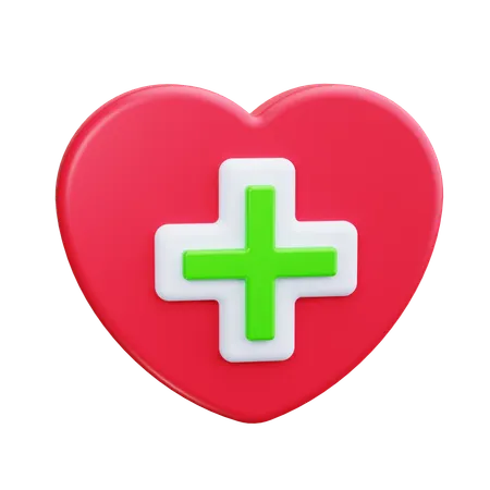 Cruz medica  3D Icon