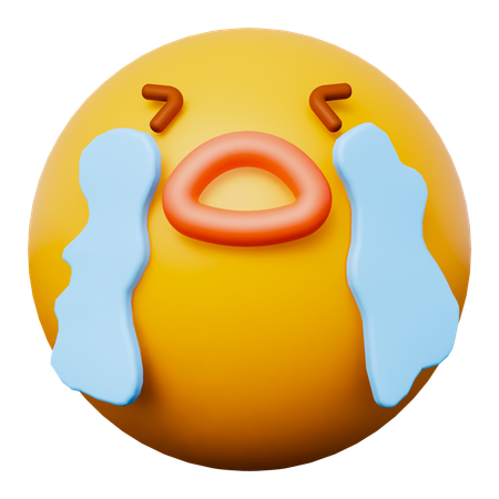 Cry Emoji  3D Icon