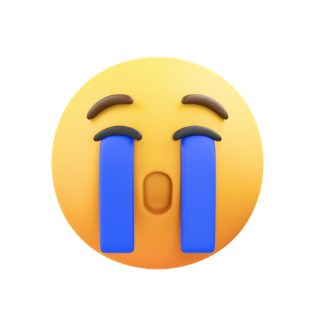 Cry emoji  3D Icon