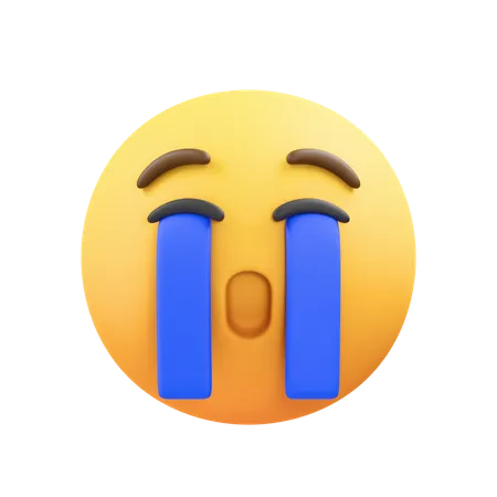 Cry emoji  3D Icon