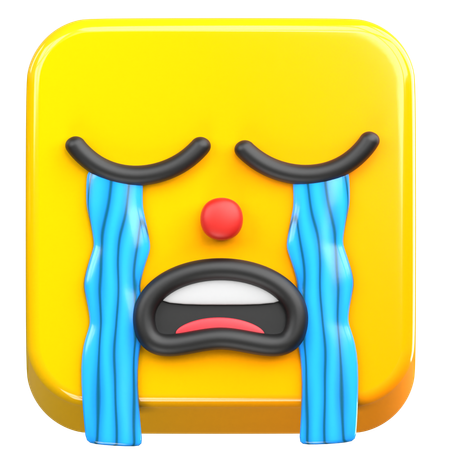 Cry Emoji  3D Icon