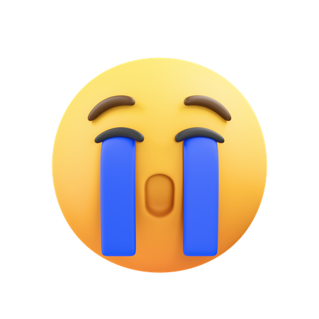 Cry emoji  3D Icon