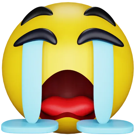 Cry Emoji  3D Icon