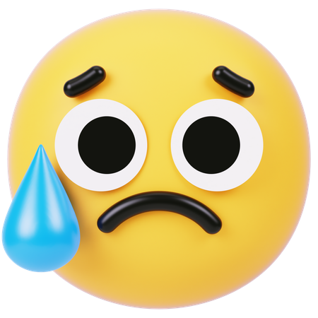 Crying  3D Icon