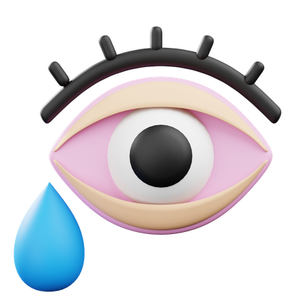 Crying  3D Icon