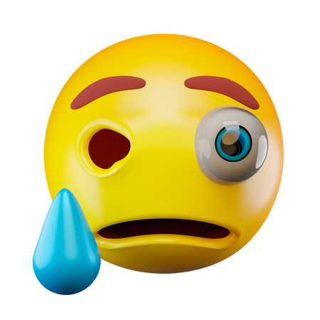 Crying  3D Emoji